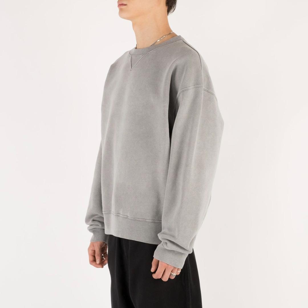 ★24SS OUR LEGACY グレー クルーネック スウェット シャツ 44