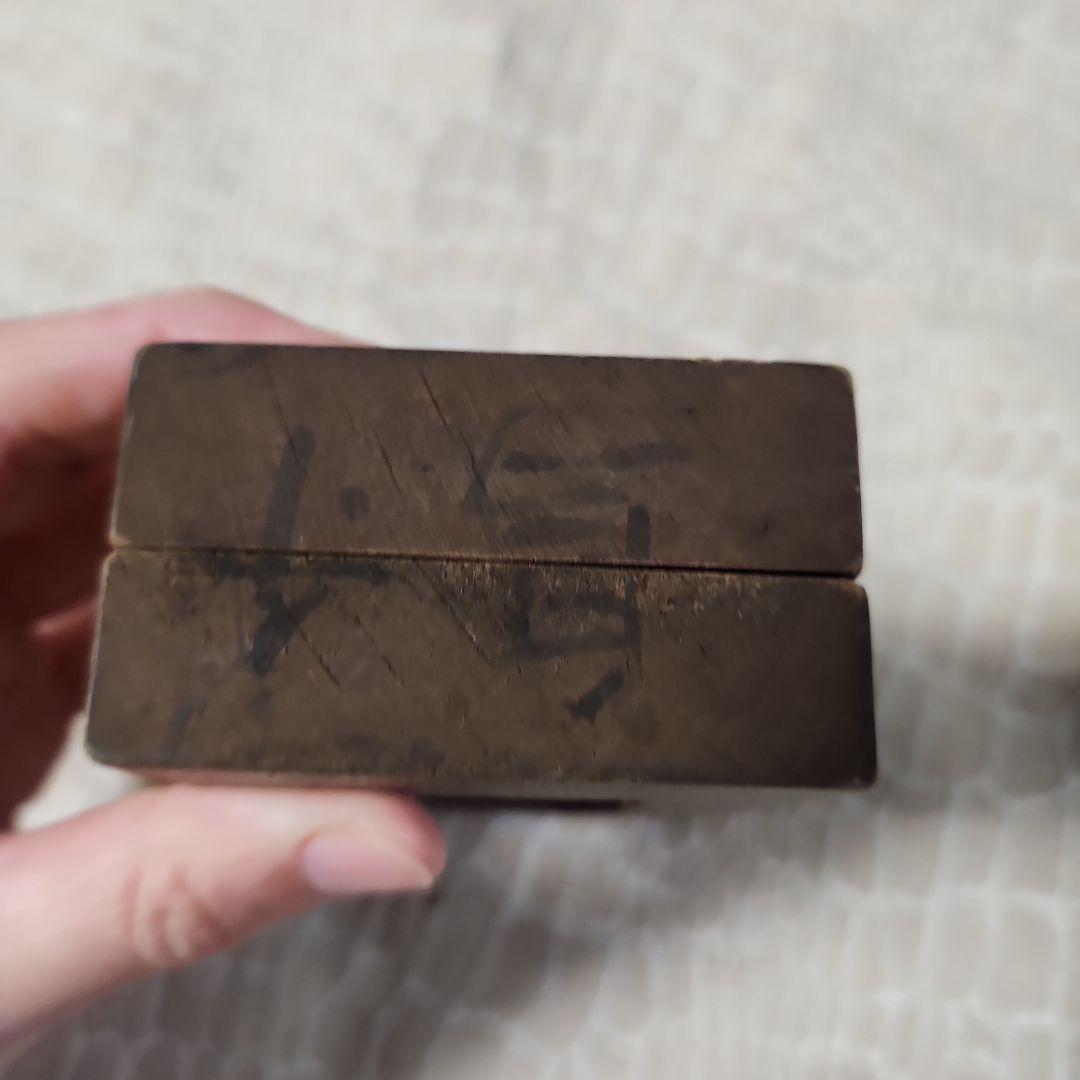 た*ま様 菓子木型-千鳥　古い 木型 菓子型 和菓子 木製 古道具 古物