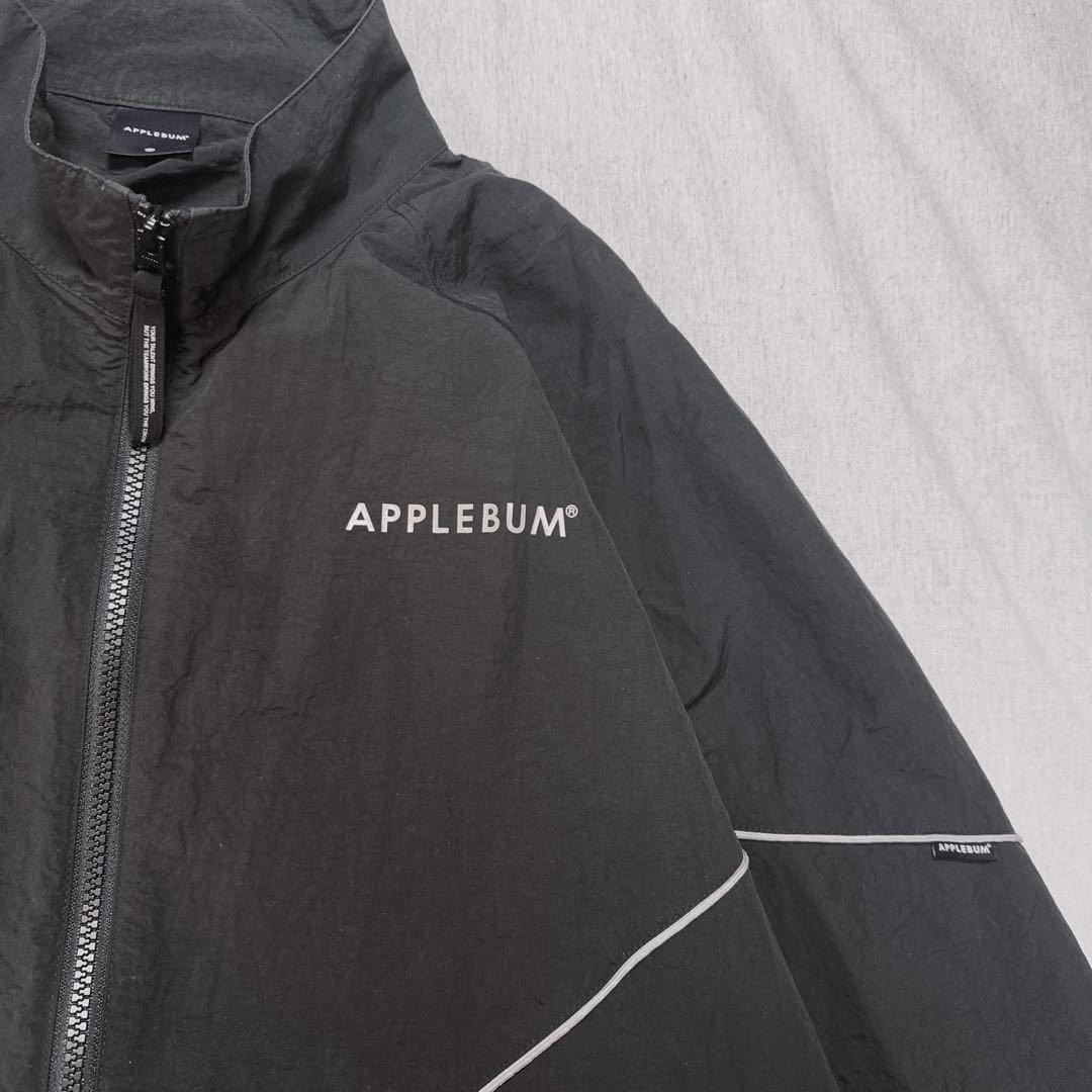 APPLEBUM アップルバム ナイロンセットアップ 黒 XL/L ロゴ