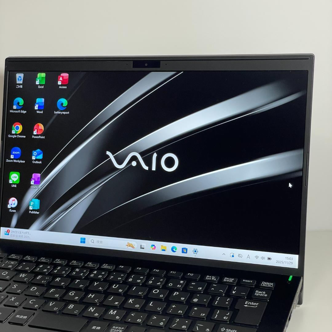 第10世代 i7 VAIO Pro PK ノートPC Office win11