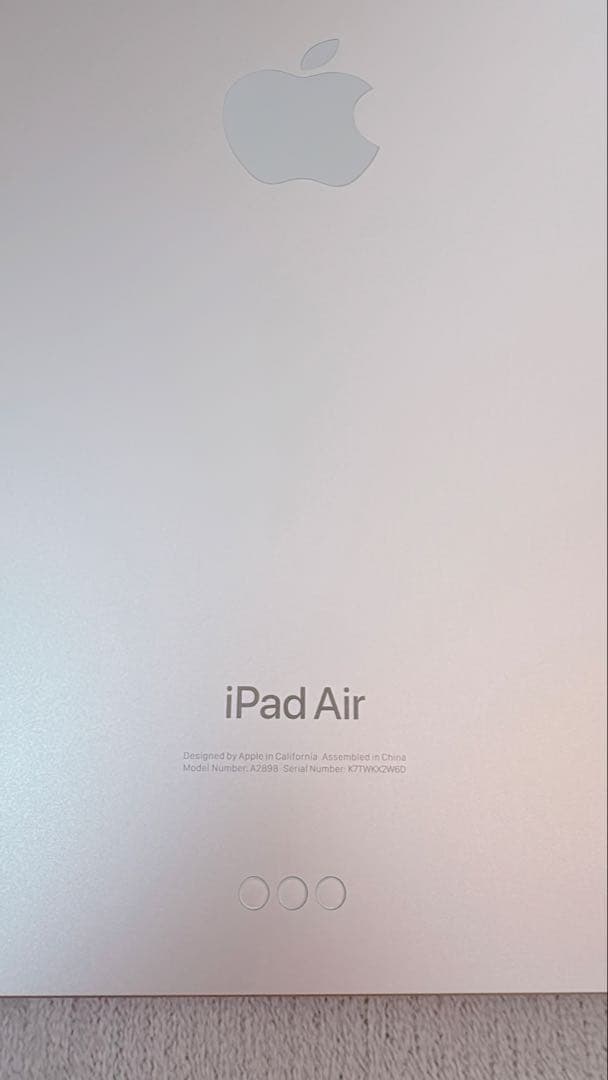 美品 第6世代 iPad Air 13インチ wifモデル M2 128GB