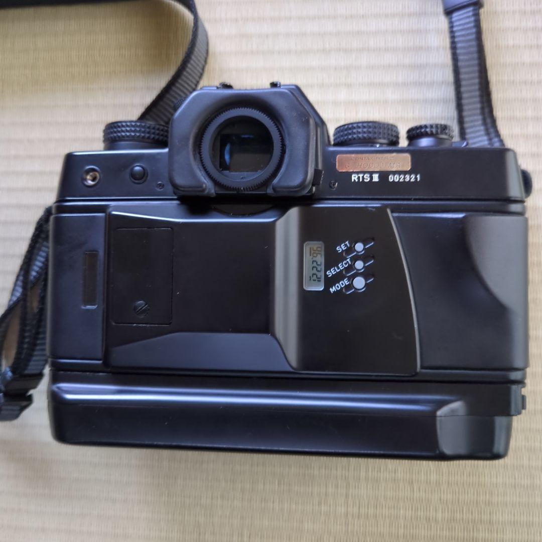 CONTAX RTSⅢ フィルム一眼レフカメラ ブラックボディ