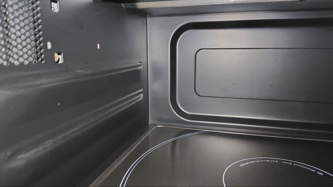 極美品 BALMUDA K04A-BK オーブンレンジ006