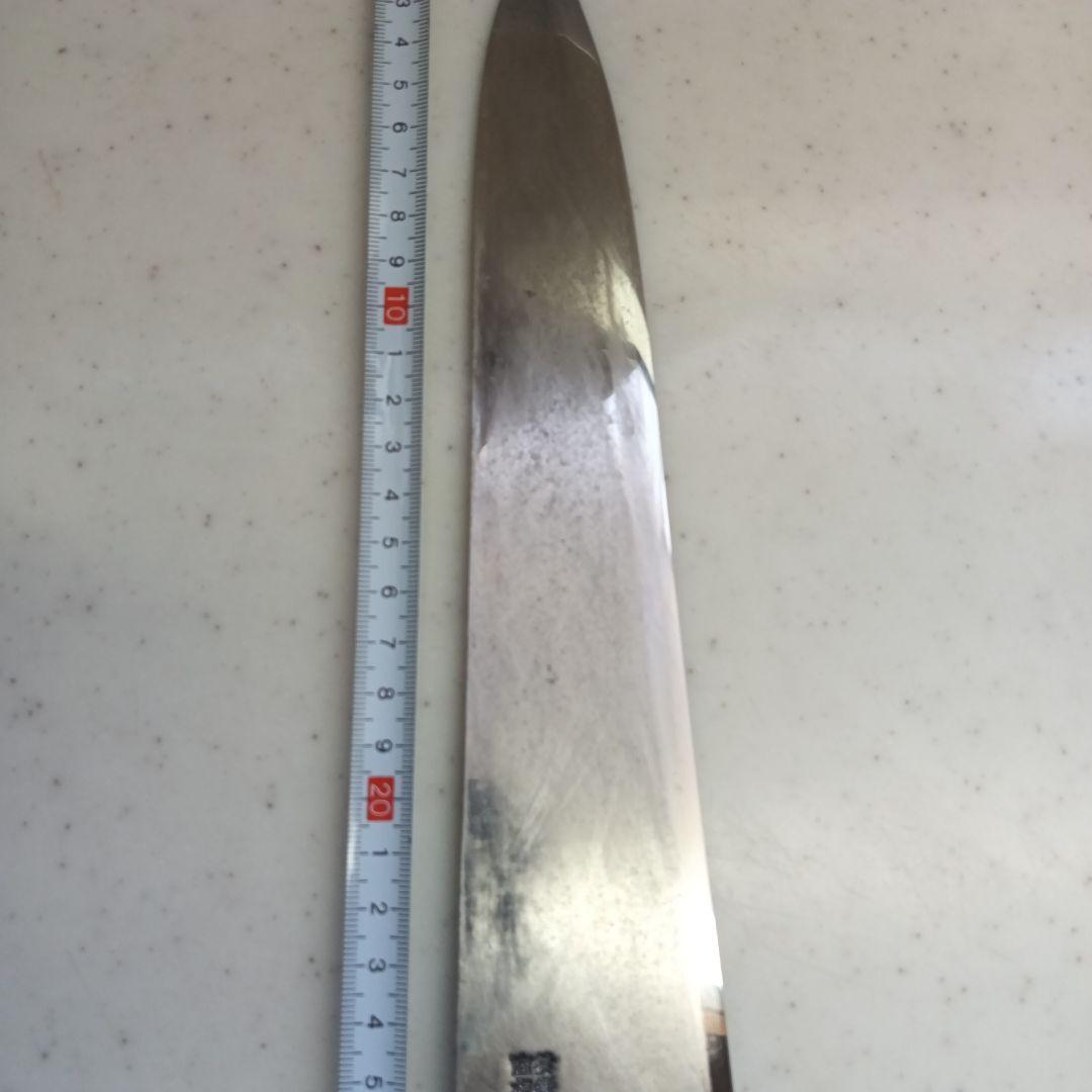 正本の刃渡り約30cmの牛刀