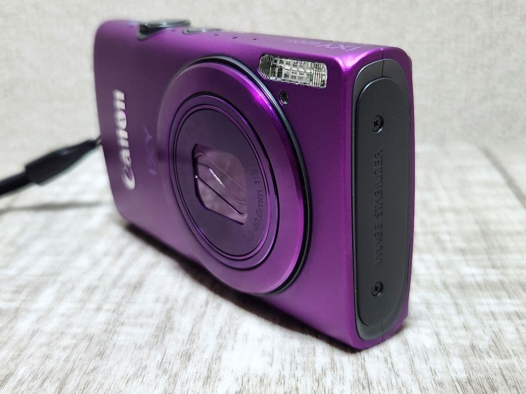 液晶不良 Canon IXY 600F パープル デジタルカメラ デジカメ