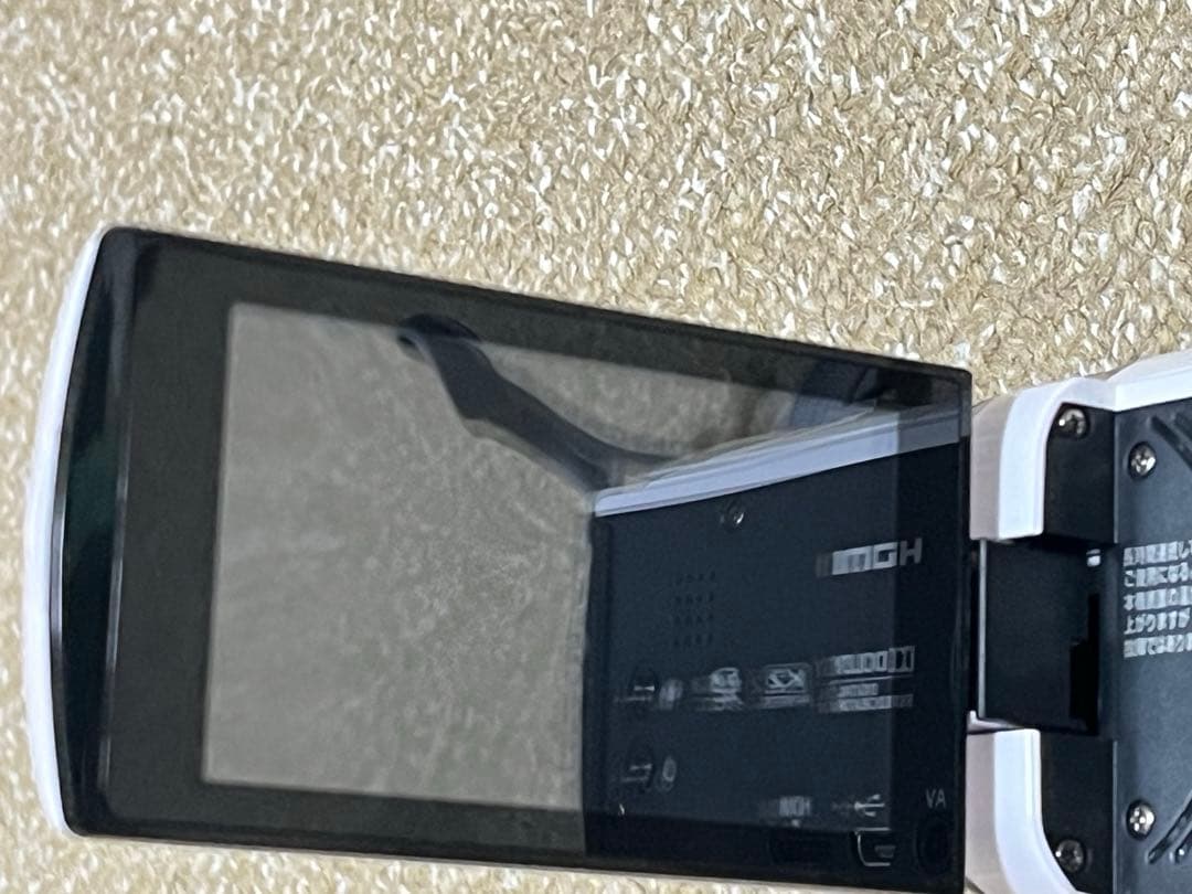 「美品」JVC Everio GZ-E565-w ホワイト ビデオカメラ