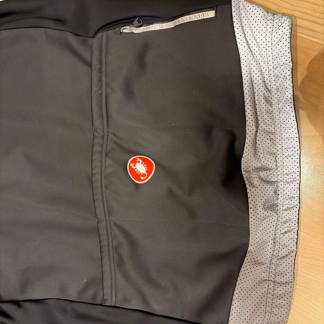 CASTELLI RADDOPPIAサイクルジャケット ブラック