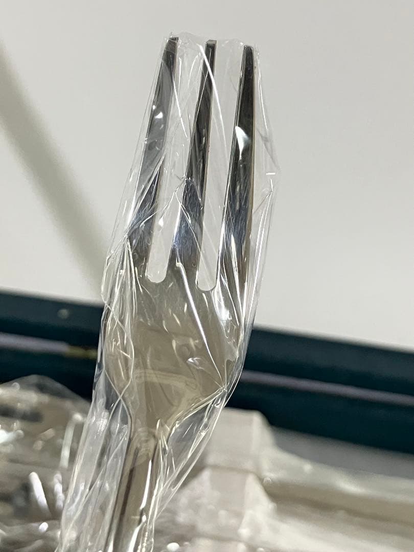 未使用 ラッキーウッド カトラリーセット 25本　スプーン フォーク ナイフ　②