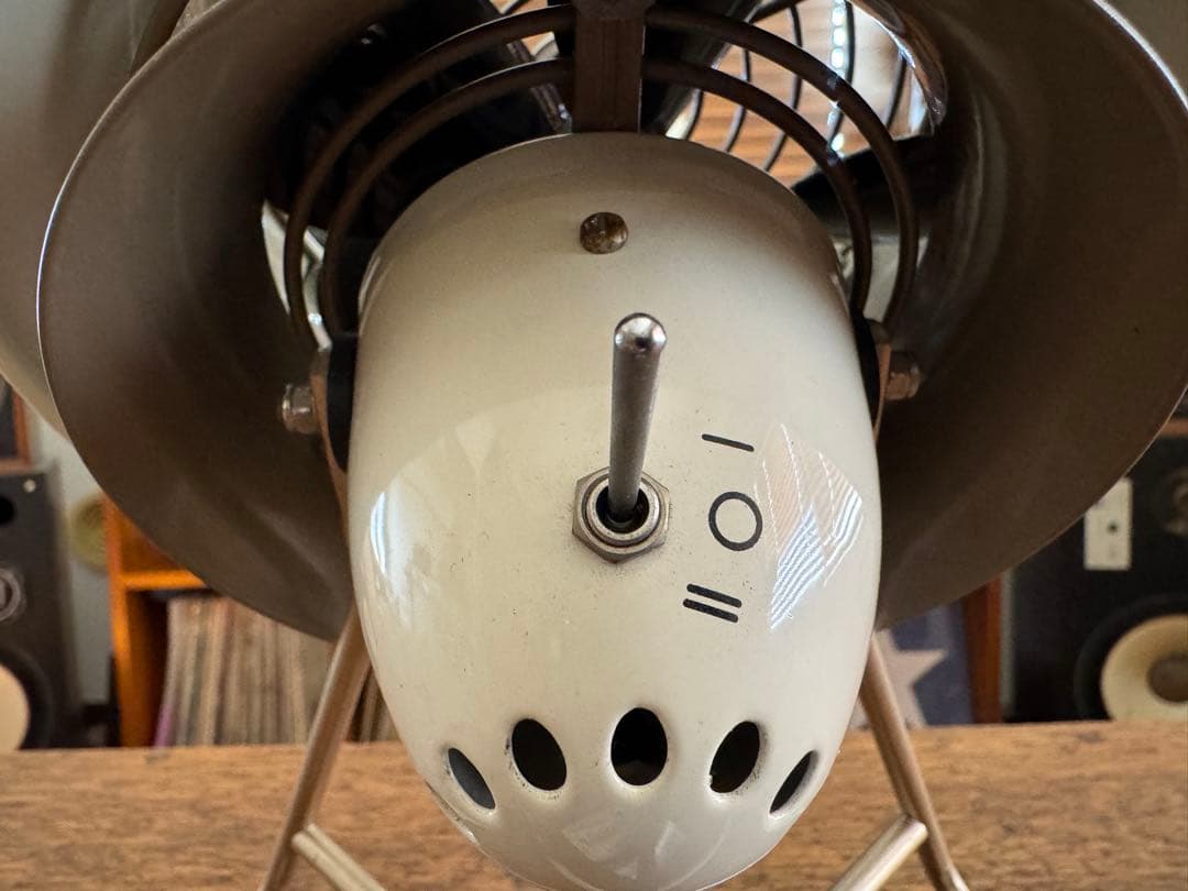 完全稼働品　卓上扇風機 レトロ ボルネード サーキュレーター ミニ