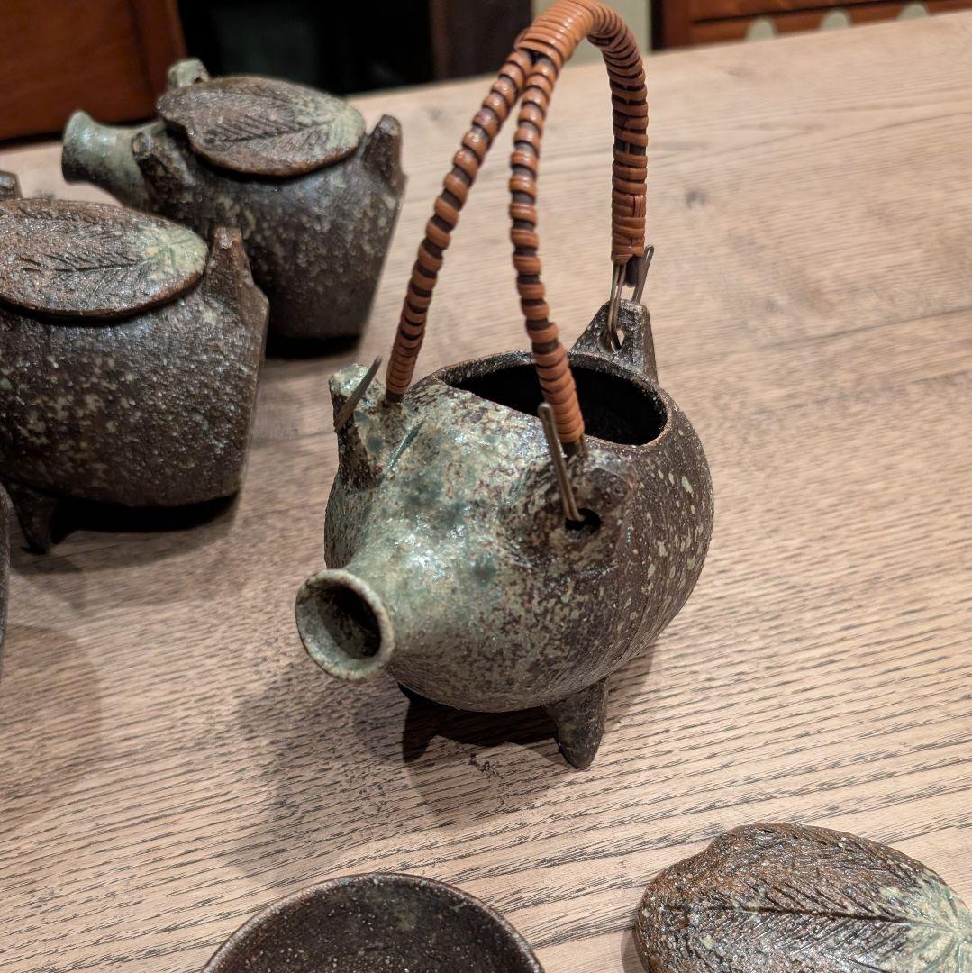 信楽焼 土瓶蒸し ５個セット