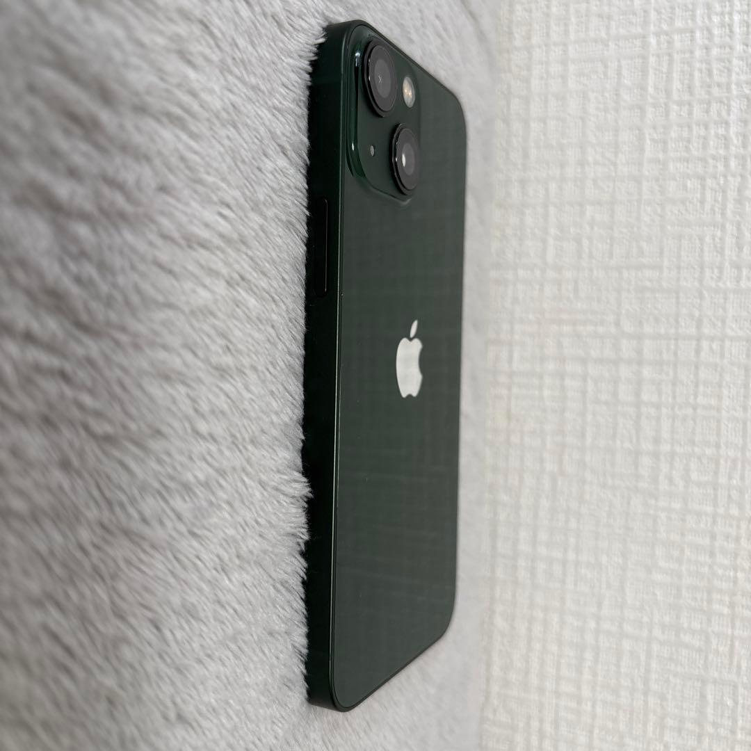美品　iPhone13mini256GBグリーン　ケース付き