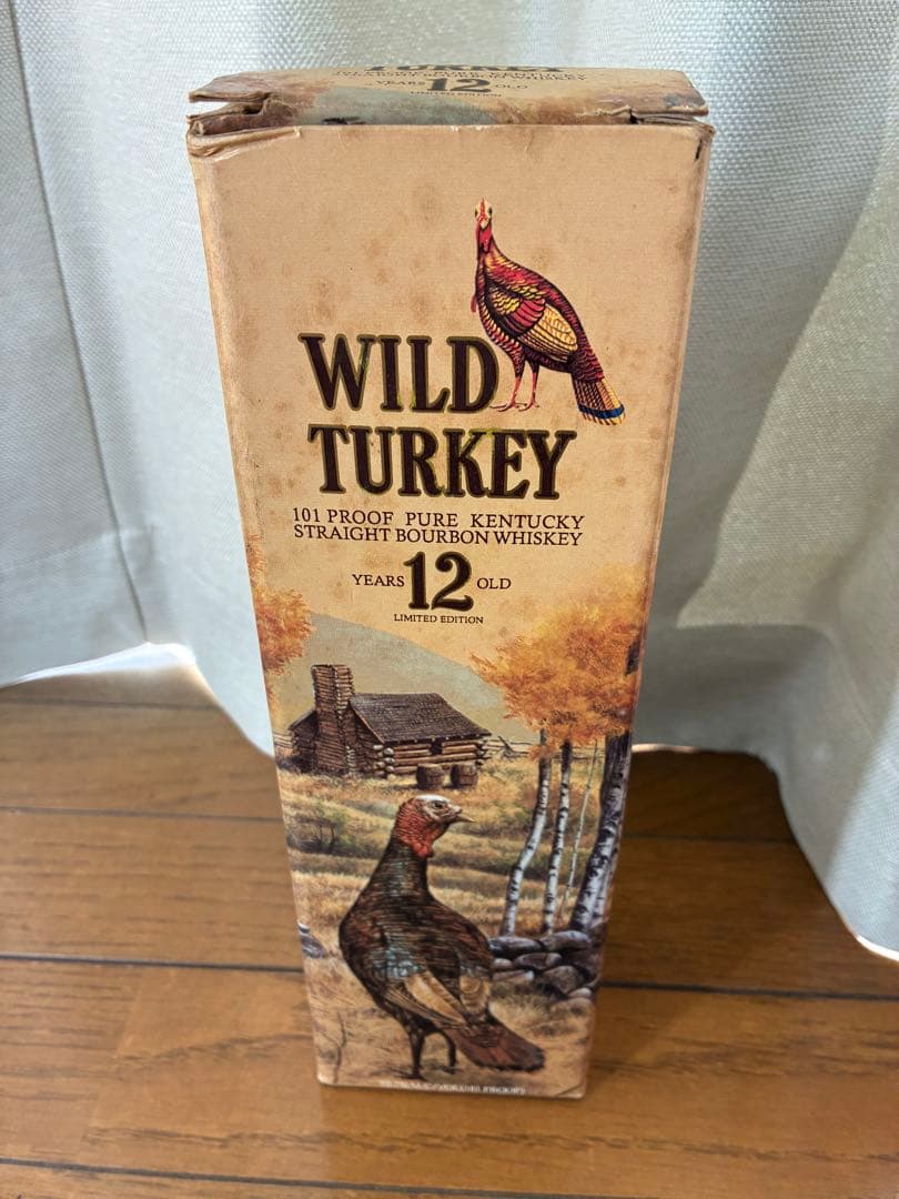 WILD TURKEY 12年 ウイスキー 箱入り 750ml 未開栓