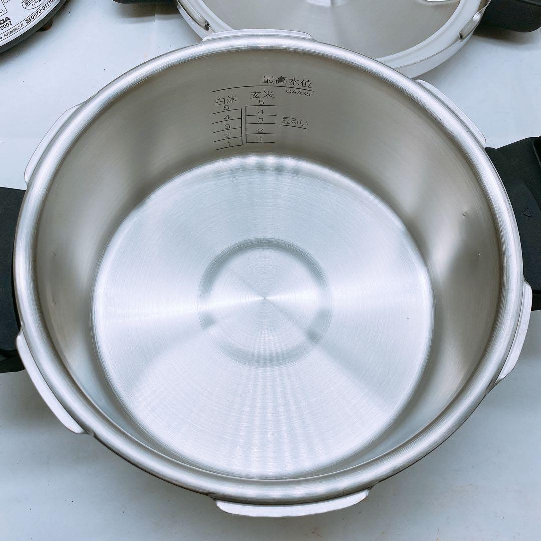 通電OK タイガーIH圧力鍋 日本製 3.5L 炊飯 煮込料理に 圧力なべ