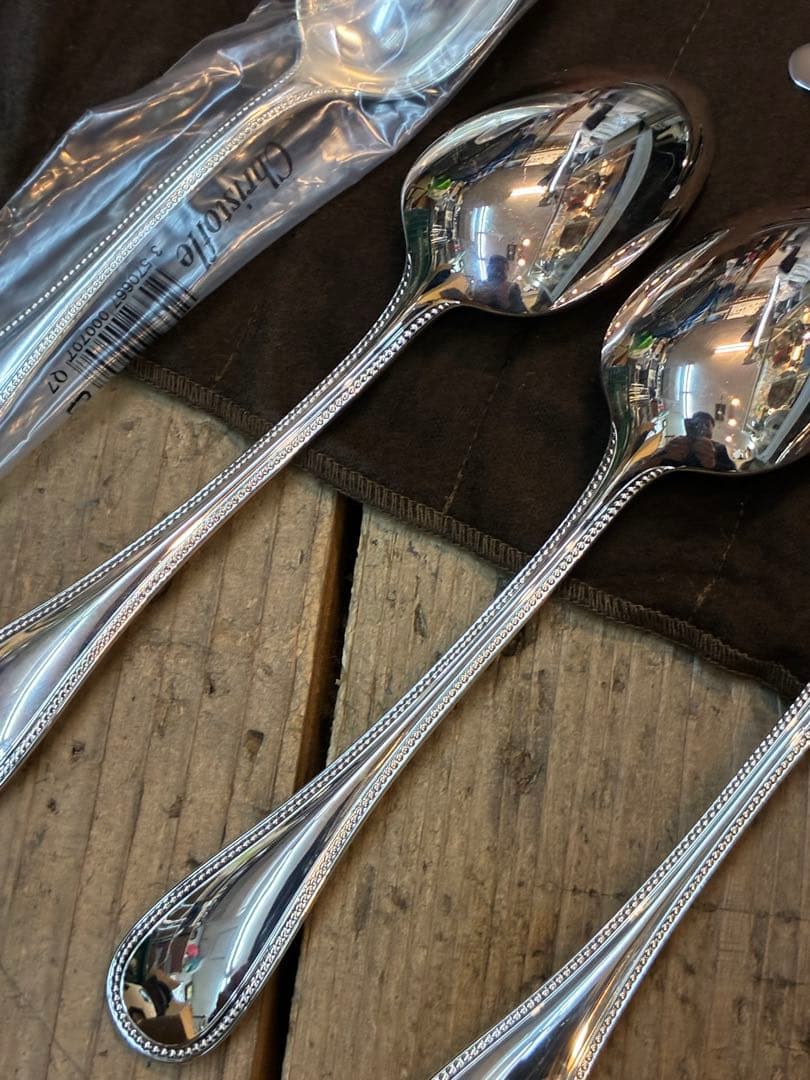 Christofle カトラリーセット　パール　テーブルシルバー