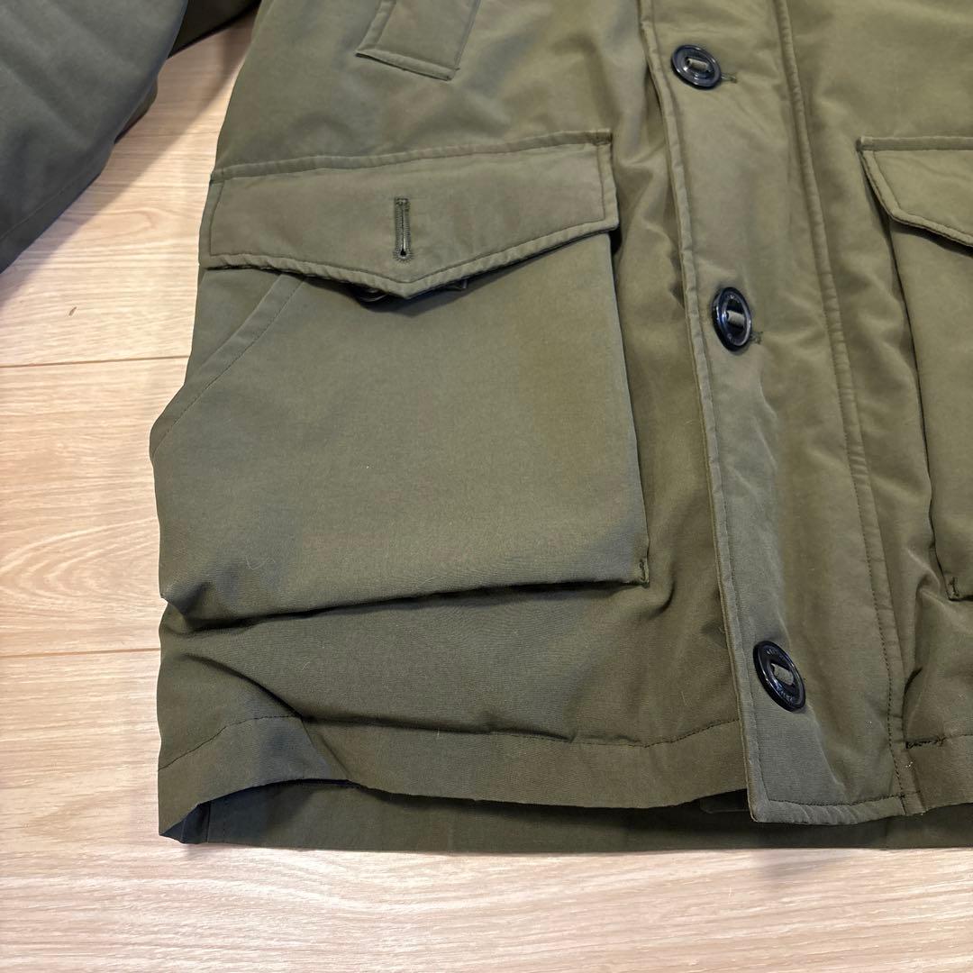 ダントン ダウンジャケット オリーブ カーキ