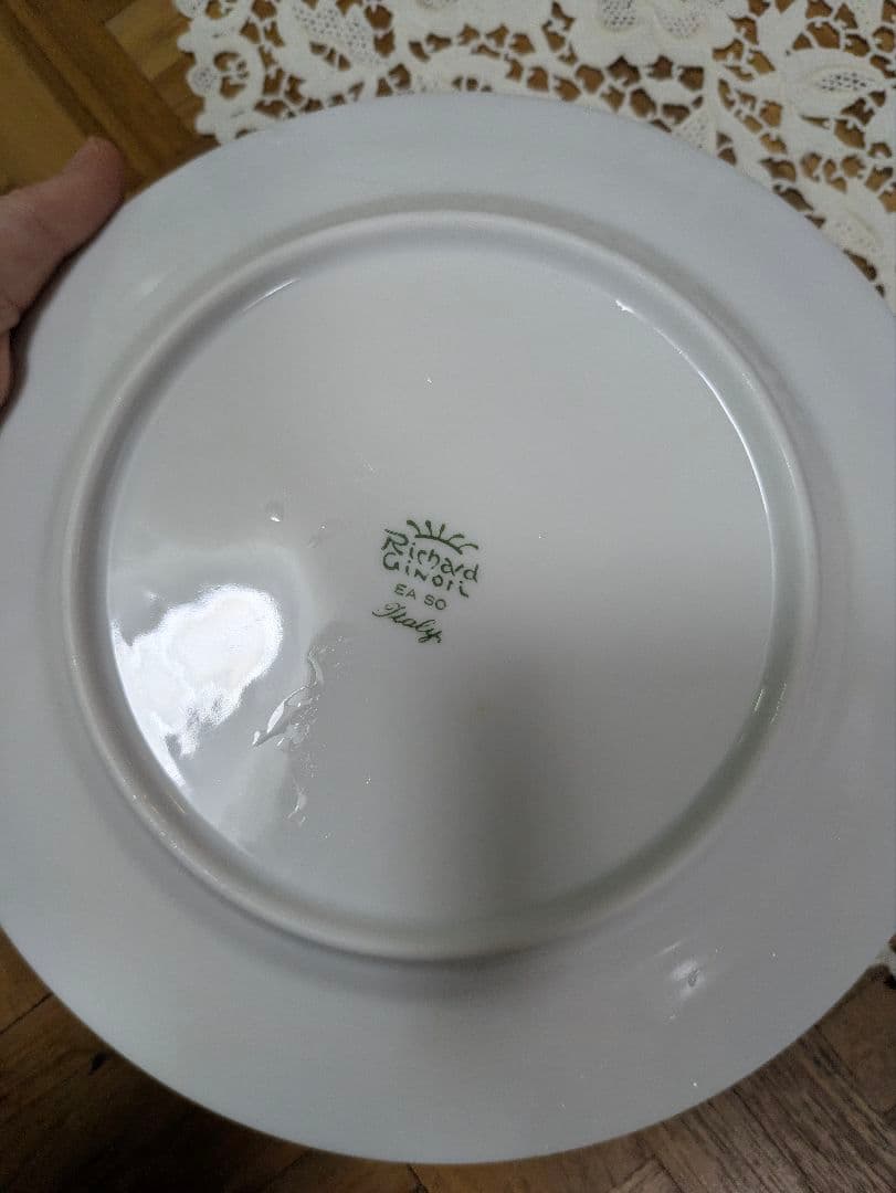 【廃盤品★レア】リチャードジノリ インペロカメリア デザートプレート 5枚組