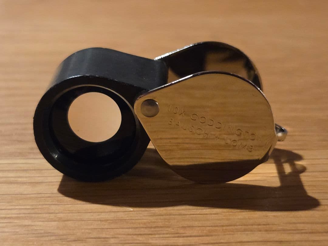 Bausch&Lomb ボシュロム ルーペ アメリカ製10倍 コディントン