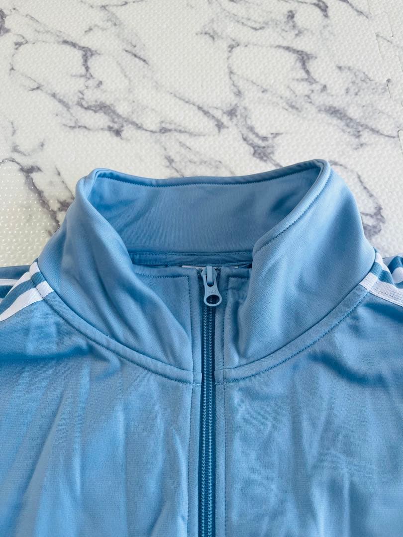 アディダス ジャージ トラックジャケット 水色 IX6437 2XL