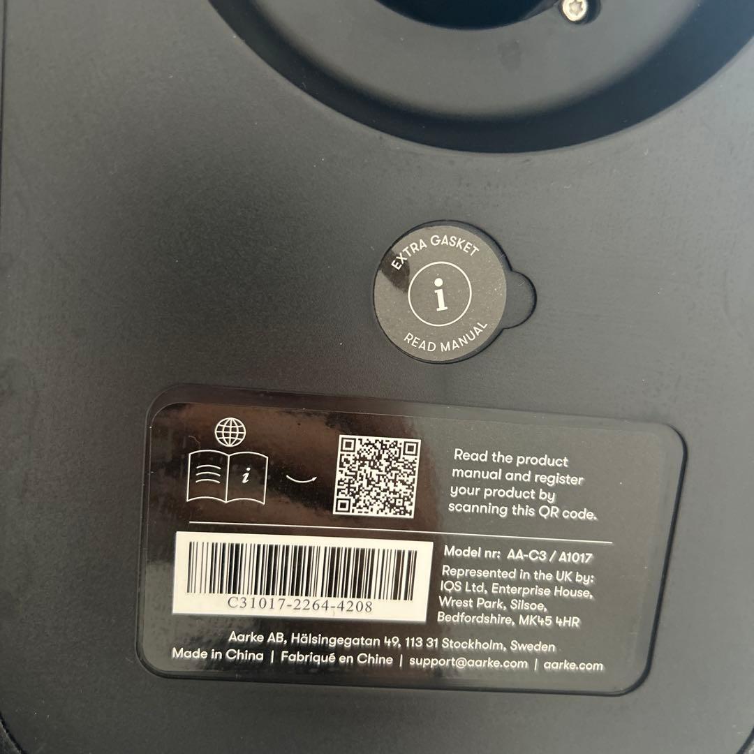 aarke ステンレス製 炭酸水メーカー　CARBONATOR3