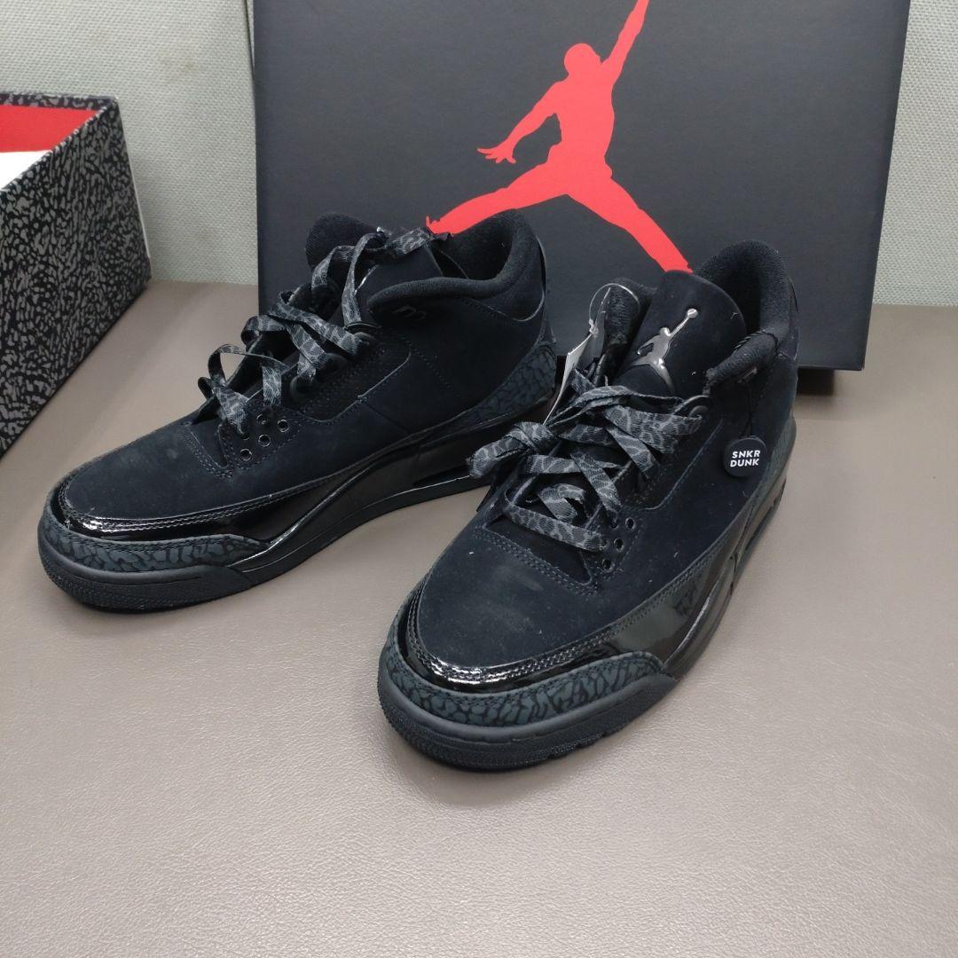 エアージョーダン３ブラックキャット