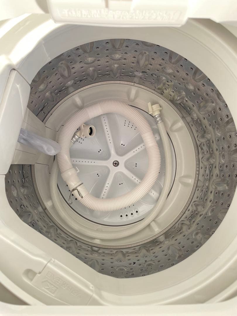 872 ヤマダ 風乾燥機能付き 5kg洗濯機 ホワイト 一人暮らし 単身 新生活