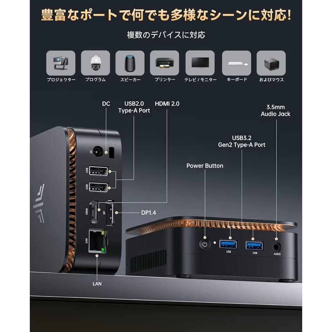 Intel 12世代 AlderLaken95 16GBDDR4 512SSD