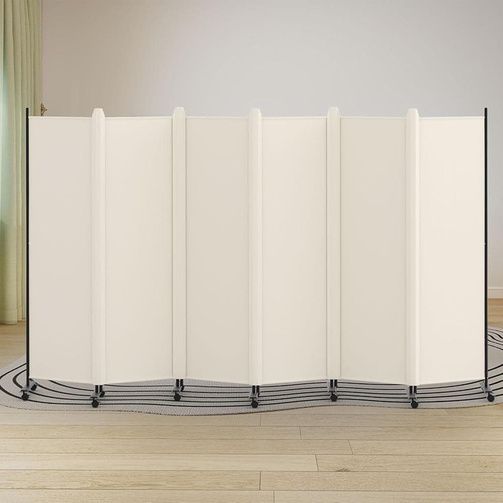 Kokorona パーテーション 高さ181cm 幅329cmクリーム色