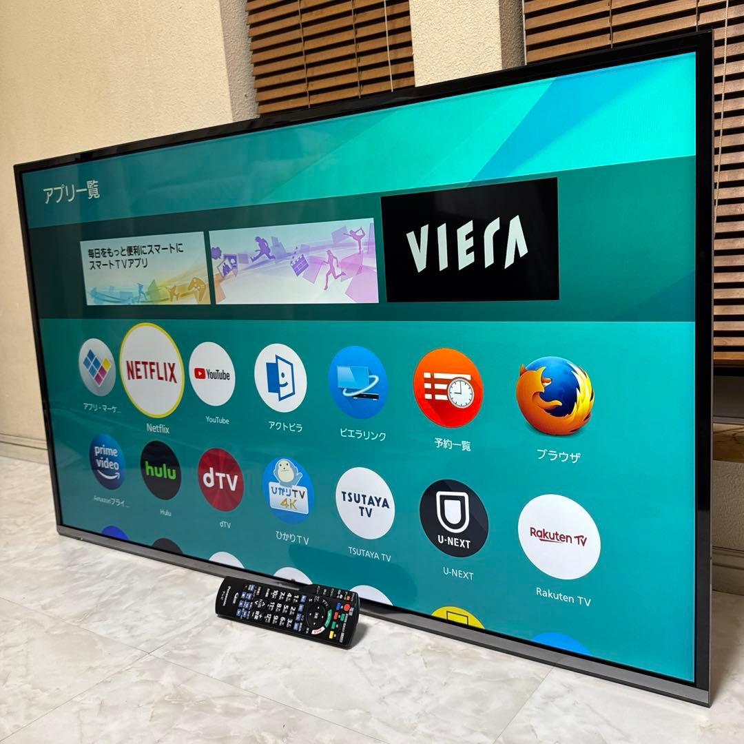 Panasonic VIERA 49V型 4K液晶テレビ スマートTV 外付対応