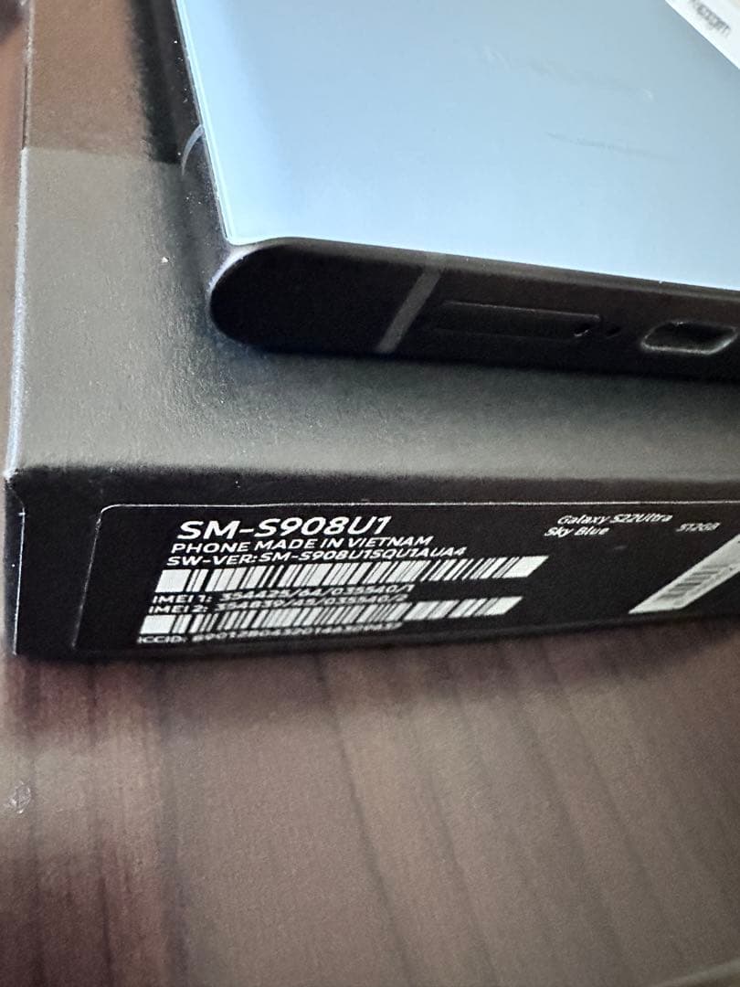 [めんたいキューピー]Galaxy s22 ultra 512 US仕様