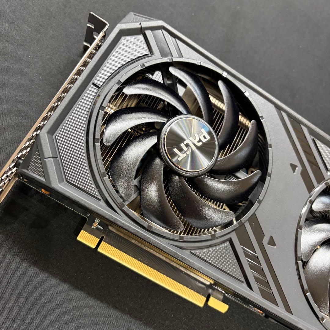 【動作品・美品】GeForce RTX4070 Palit DUAL OC 12