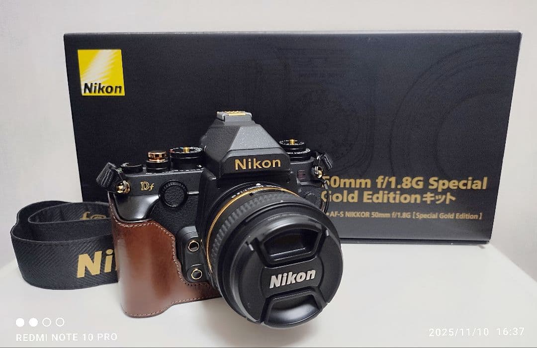 Nikon Df 50mm f/1.8G ゴールドエディション極美品