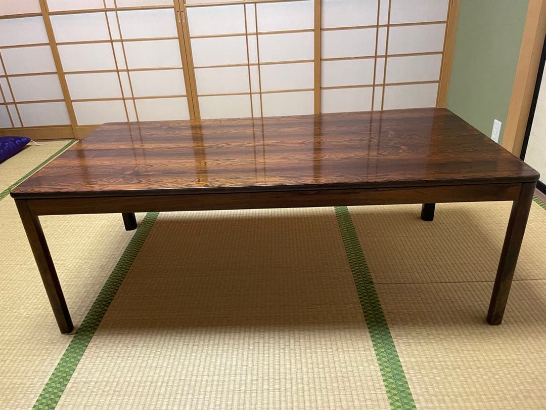 木製 ローテーブル 座卓