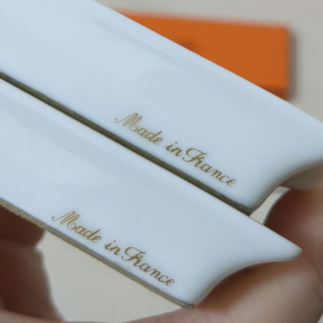 ★希少★【未使用品】HERMES　アッシュトレイ　2枚セット　灰皿　箱付き