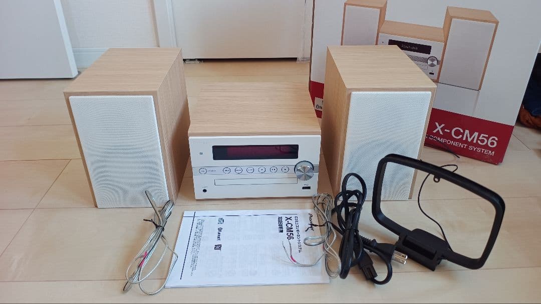 【美品】パイオニア　Bluetooth対応コンポ　Pioneer　X-CM56