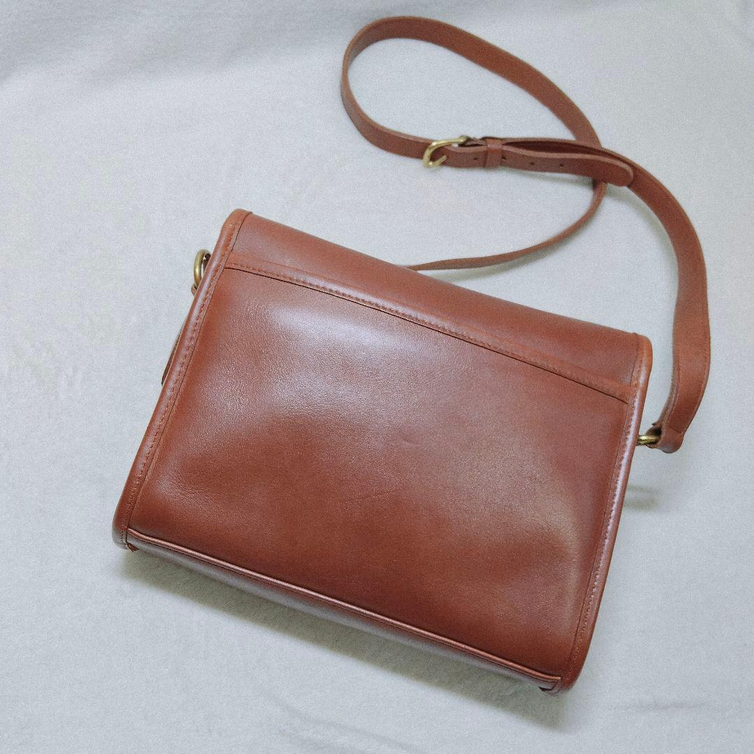 美品 COACH オールドコーチ ショルダーバッグ ターンロック