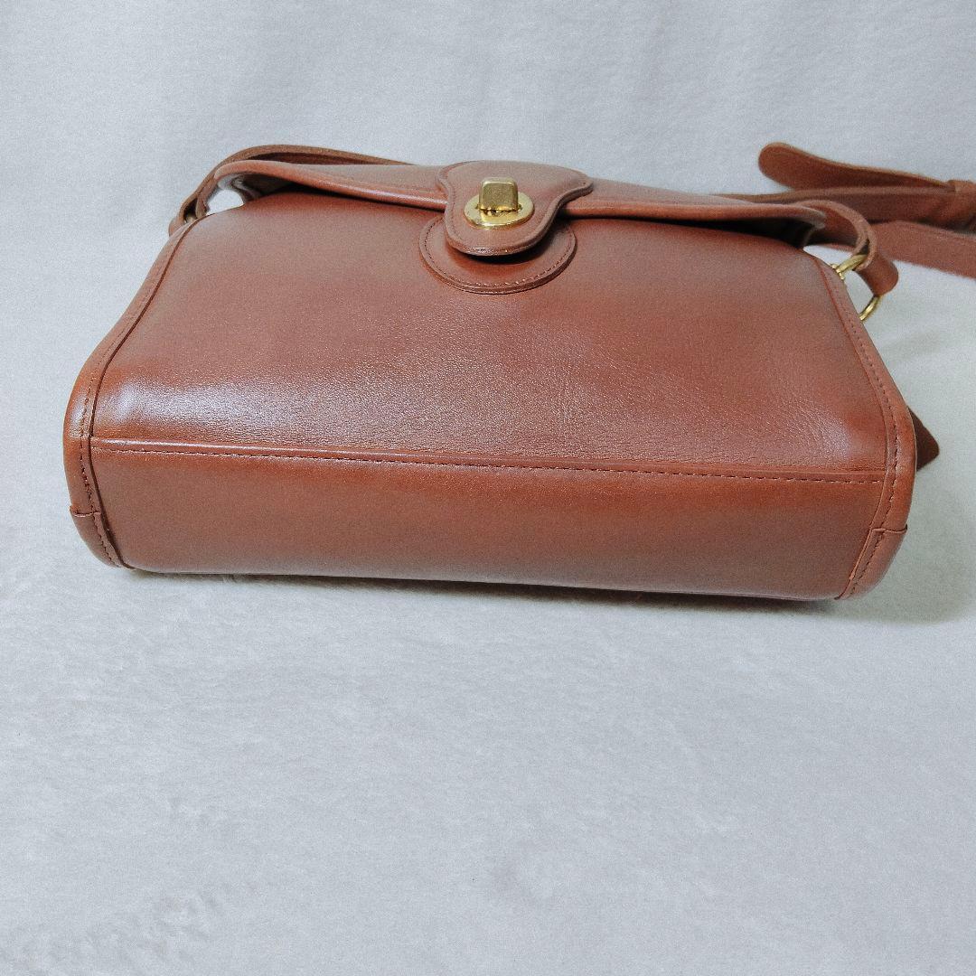 美品 COACH オールドコーチ ショルダーバッグ ターンロック