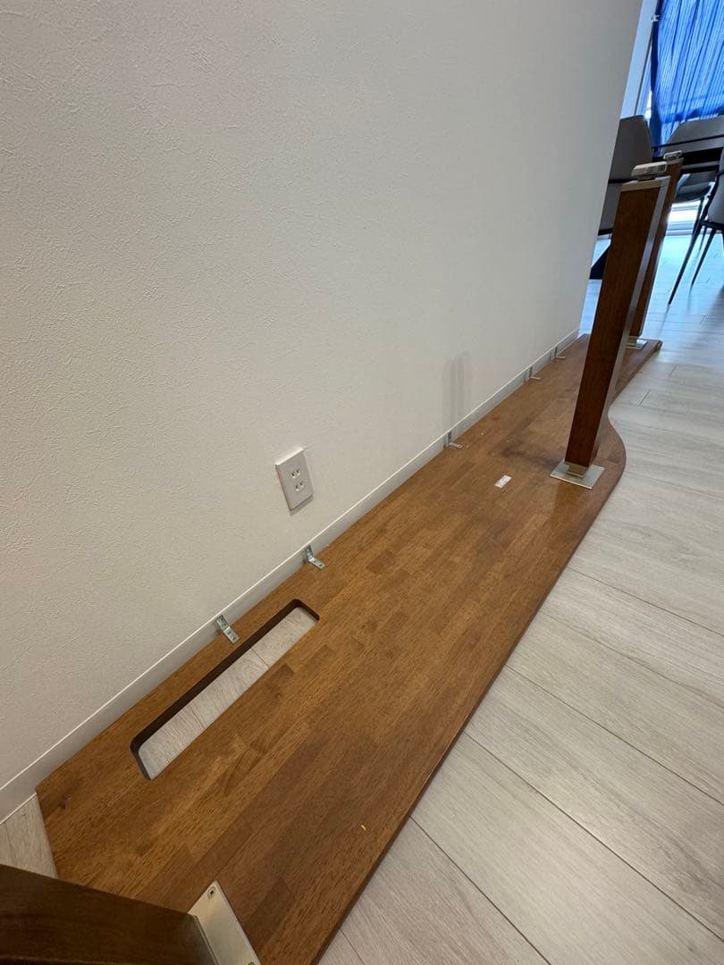 Panasonic【131107DX】カーブデザイン 木製ハイテーブル