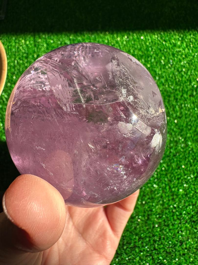 アメジスト スフィア（天然石） 506g