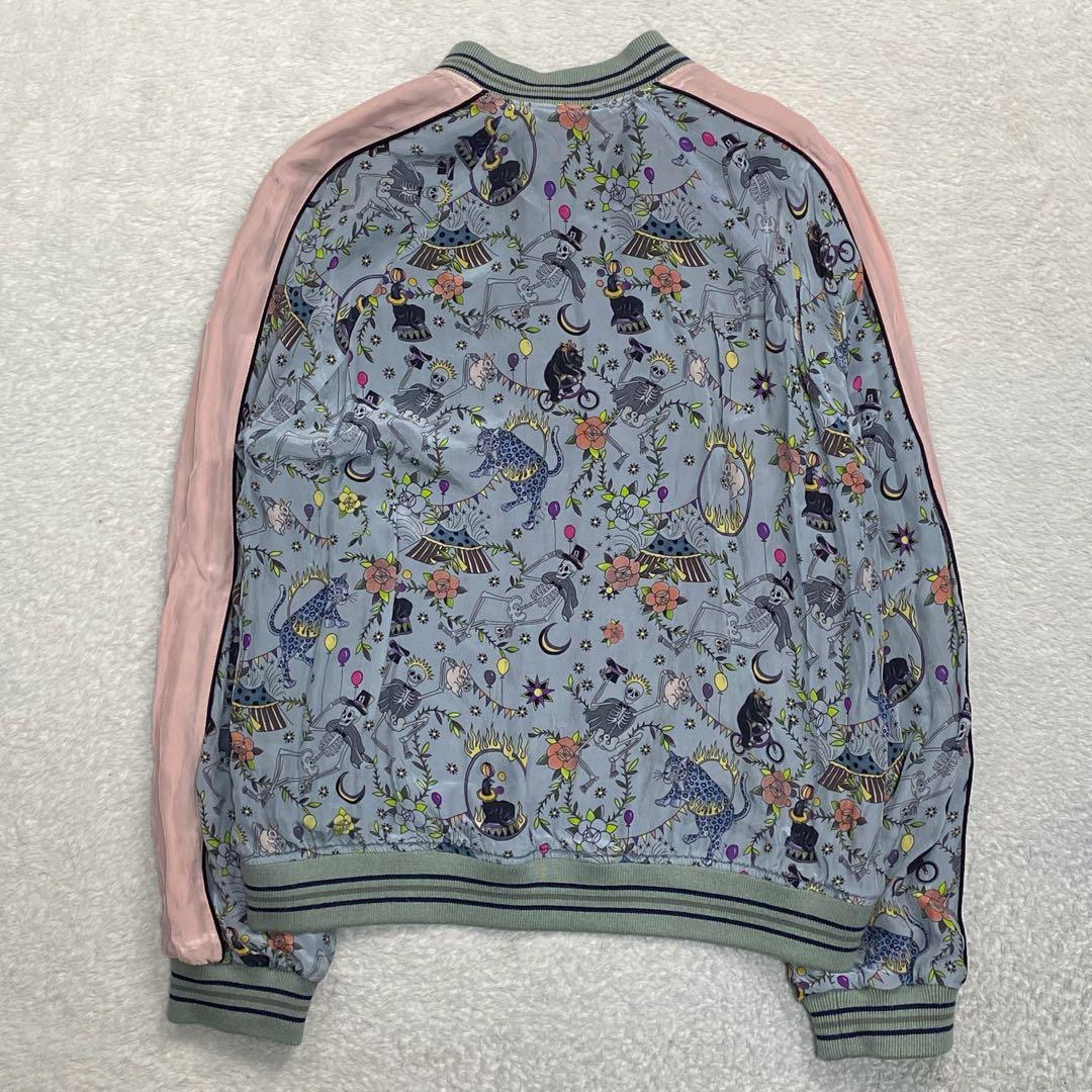 ZADIG&VOLTAIRE　リバーシブルブルゾン　レーヨン　花柄　イタリア製