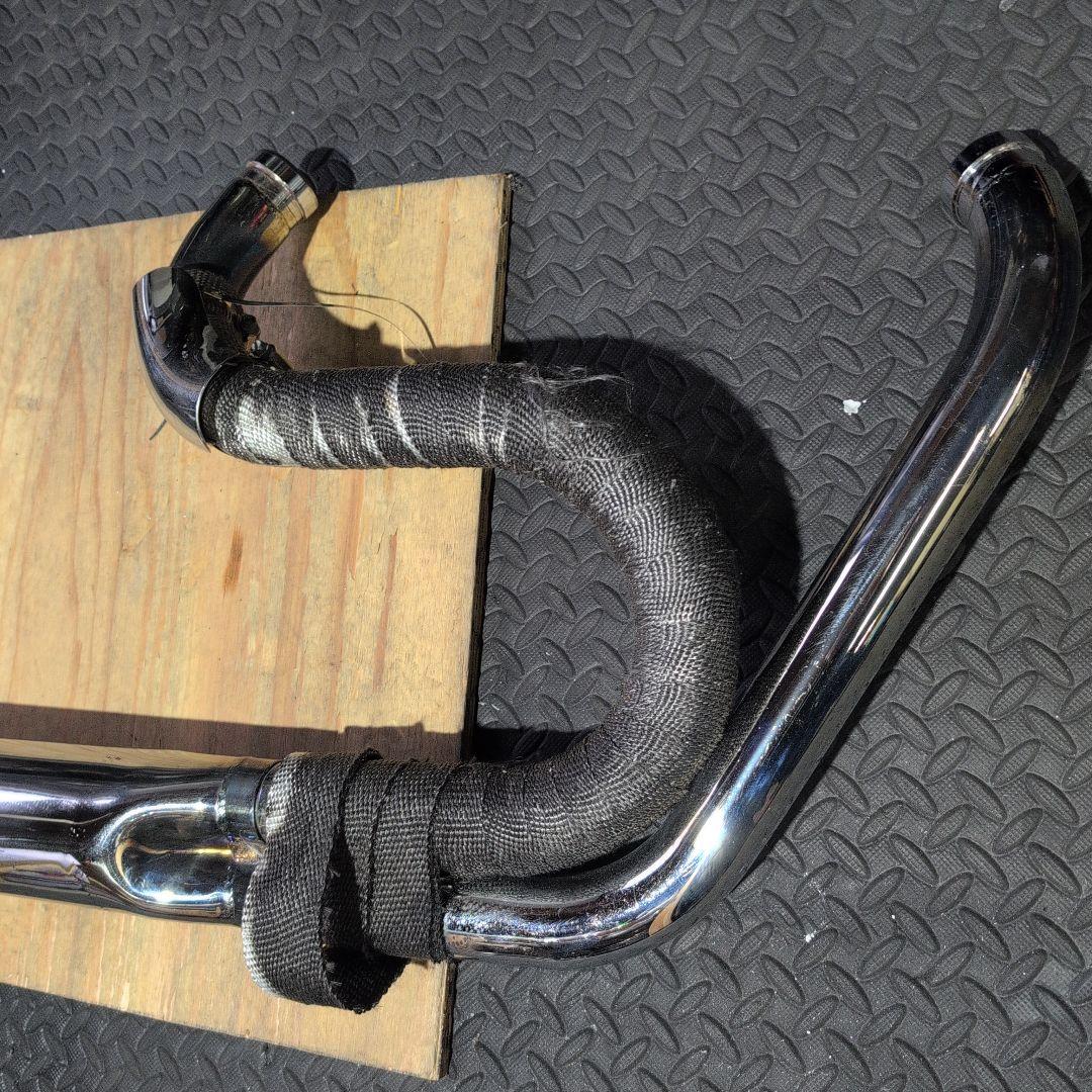 ケンテック　2イン1マフラー　ハーレー ツインカム　ソフテイル用