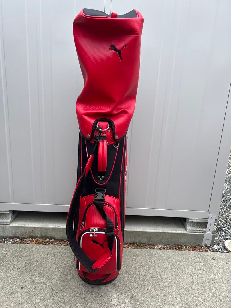Puma キャディバッグ 赤