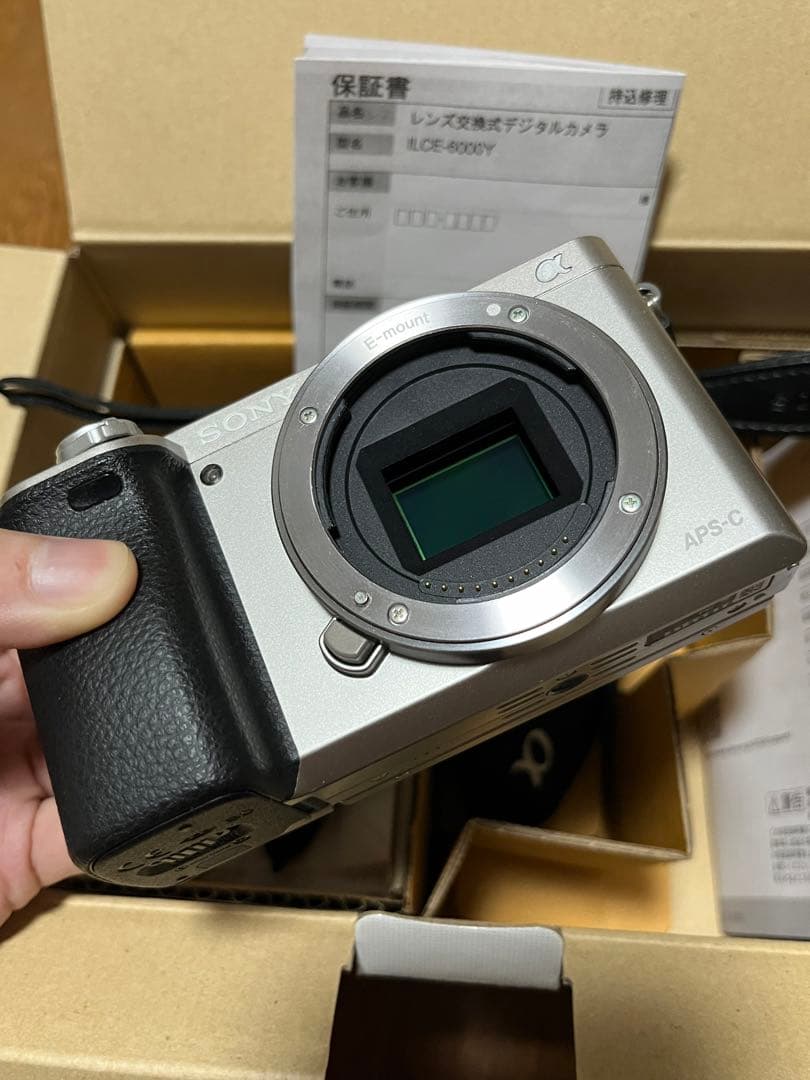 SONY α6000 E Full BOX 99% - レンズなし