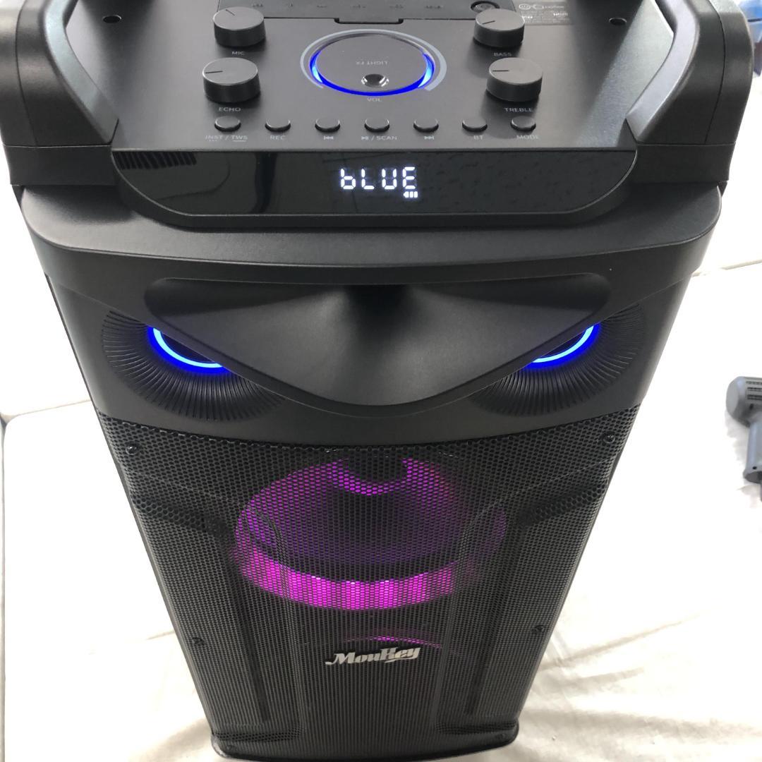 p*e様 未使用　Moukey カラオケスピーカーセット MTS210-1