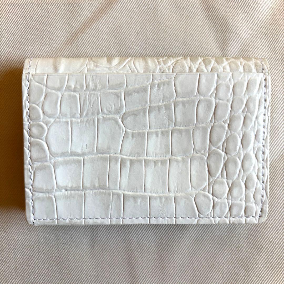 HEAD PORTERヘッドポーター クロコ　型押し　レザー　名刺入れ　ポーター