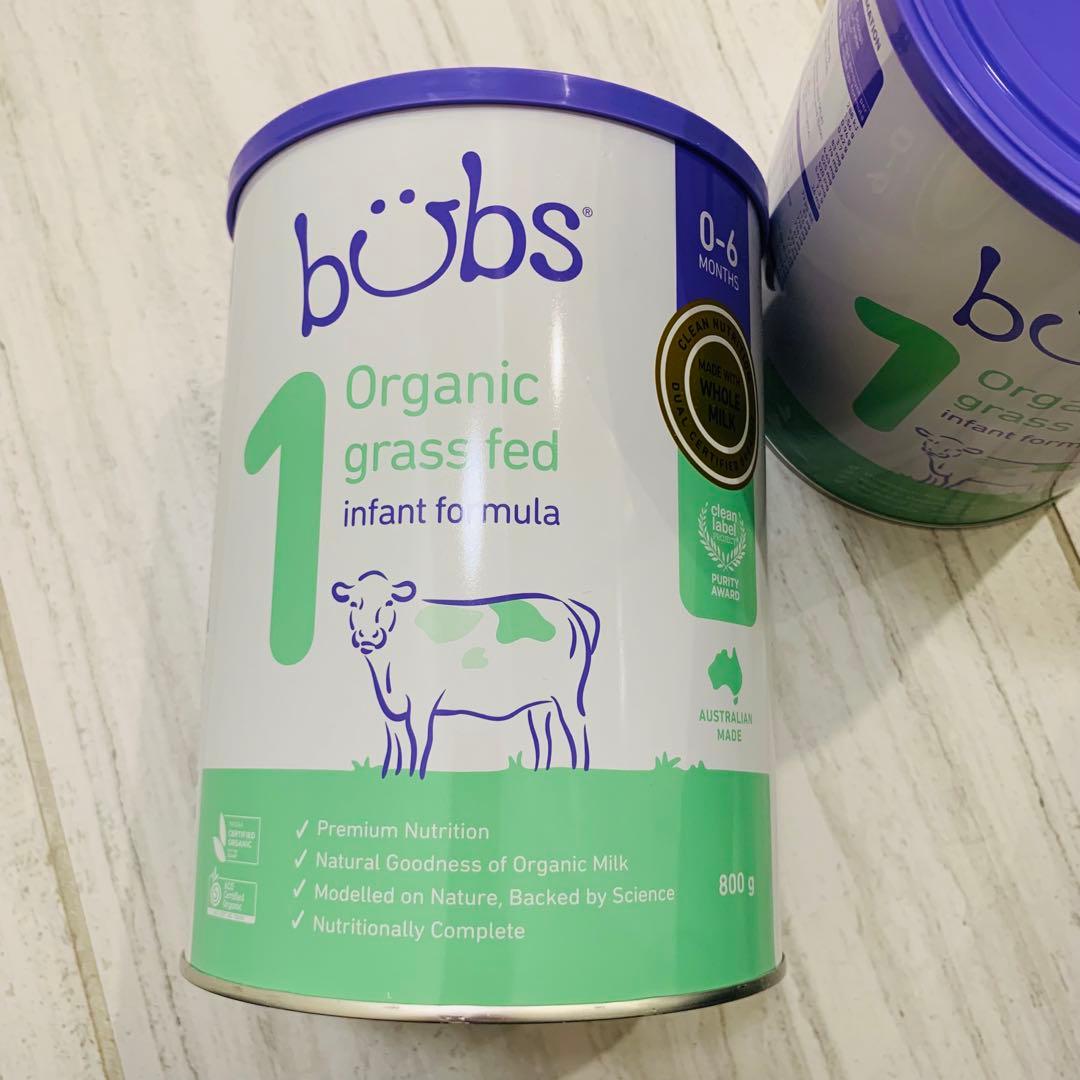 専用⭐︎【New缶】Bubs バブズ牛の粉ミルクス テップ1(0ヶ月〜6ヶ月)4缶