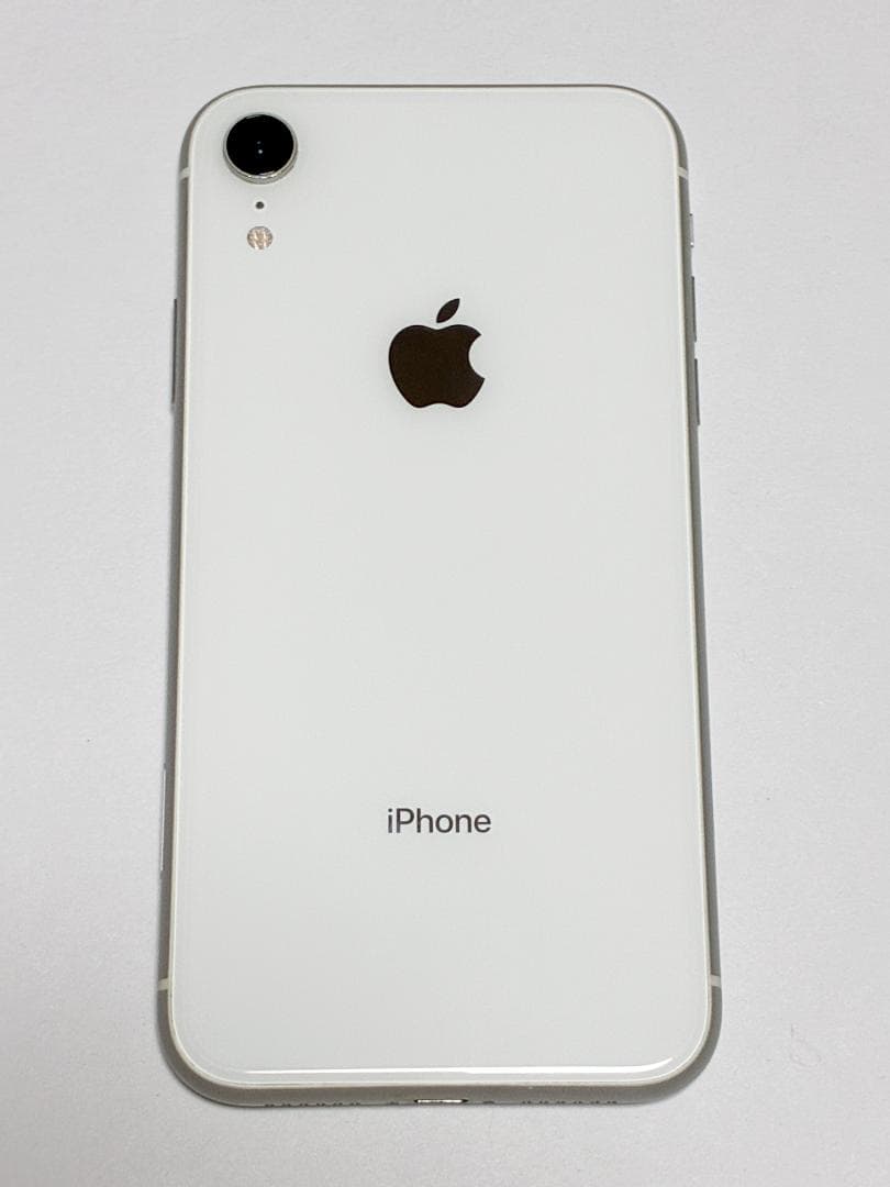 Apple iPhone XR 64GB ホワイト バッテリー89% 箱付属品付