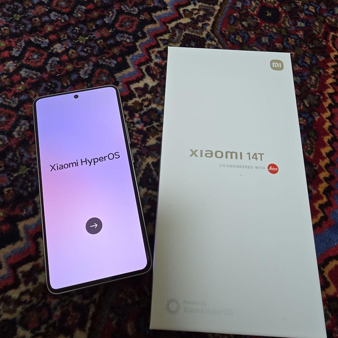 【美品】Xiaomi 14T チタングレー　国内版