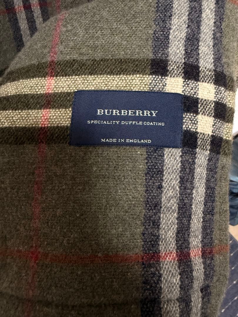 BURBERRY チェック柄 ダッフルコート