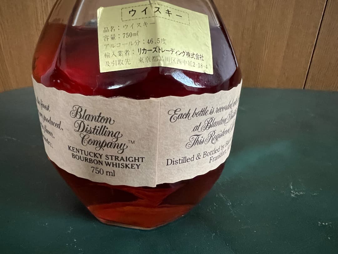 ブラントン Blanton's 1989年 3-22-89 750ml