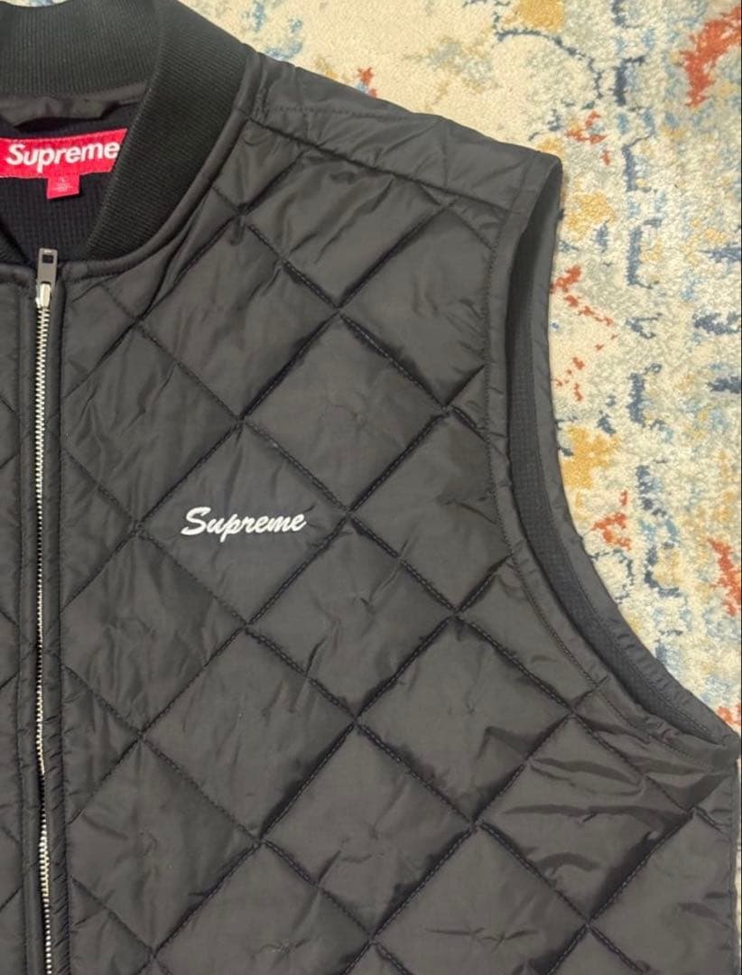 トップス Supreme Pins Quilted Work Vest